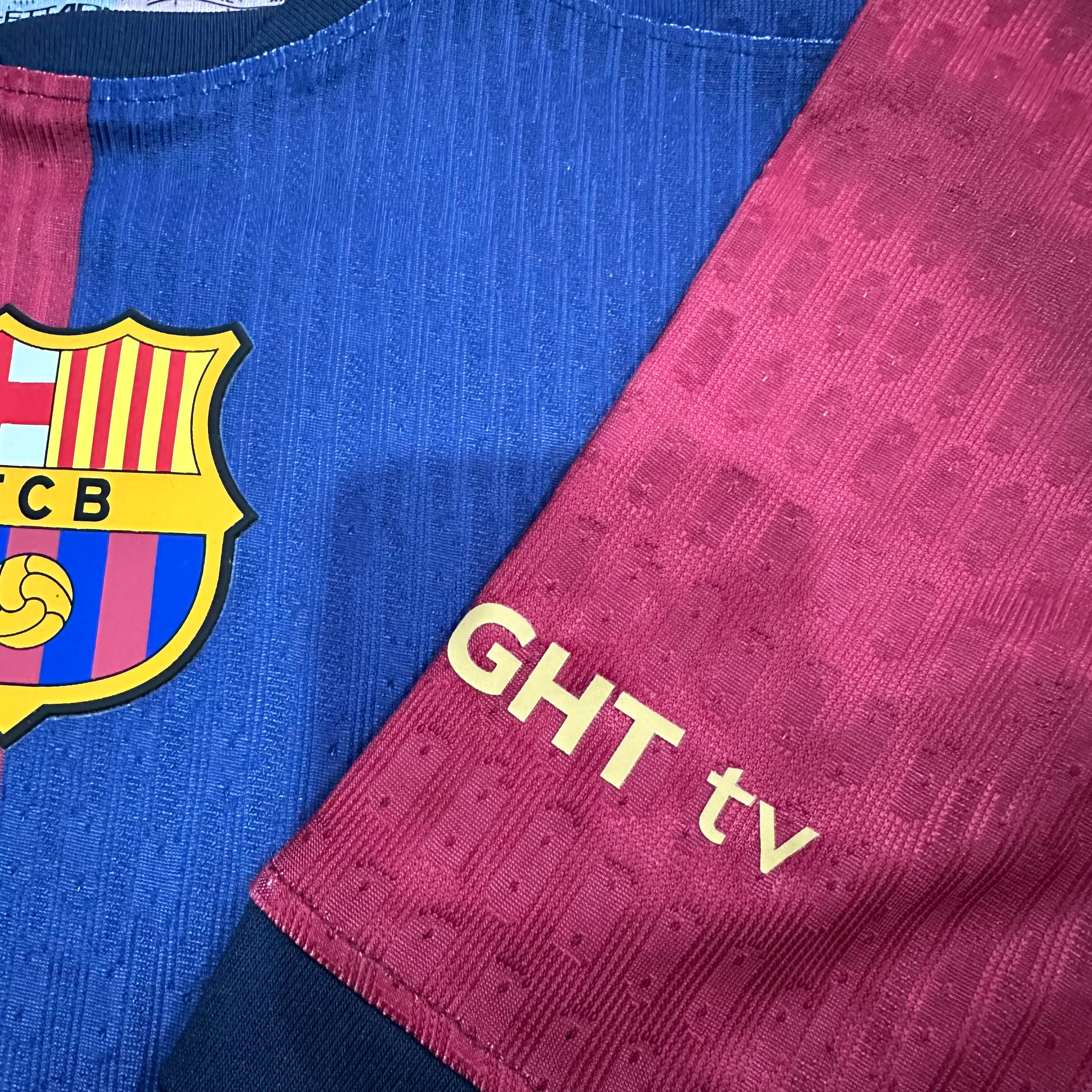 Wersja gracza FC Barcelona x Travis Scott Edycja limitowana 2024/25 Koszulka Top Koszulki Pilka Sklep