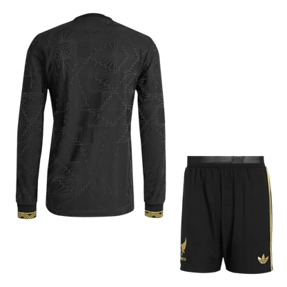 Player Version Mexico Third Away Long Sleeve Jerseys Kit 2025- Gold Cup Go Game Wear