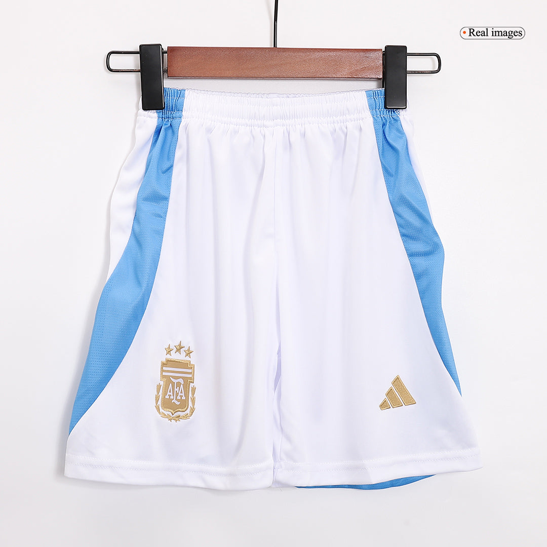 Kid's Argentina Home Jerseys Full Kit 2024