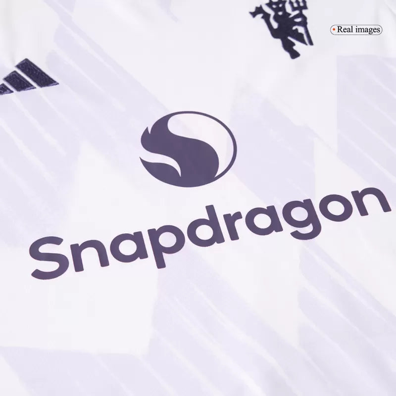 Kid's Manchester United Away Soccer Jersey Kit(Jersey+Shorts+Socks) 2025/26 Top Koszulki Pilka Sklep