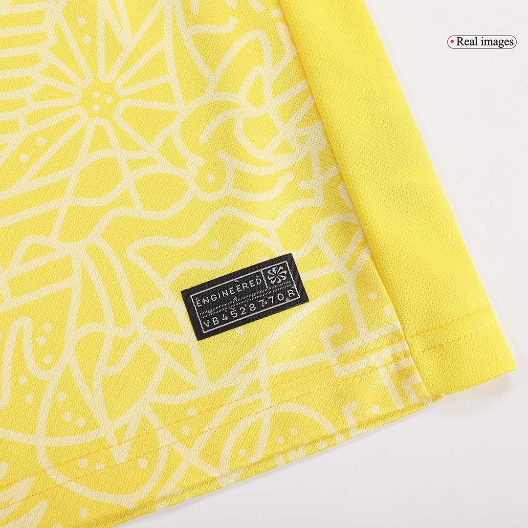 Kid's Brazil Home Jerseys Kit(Jersey+Shorts) Copa América 2024