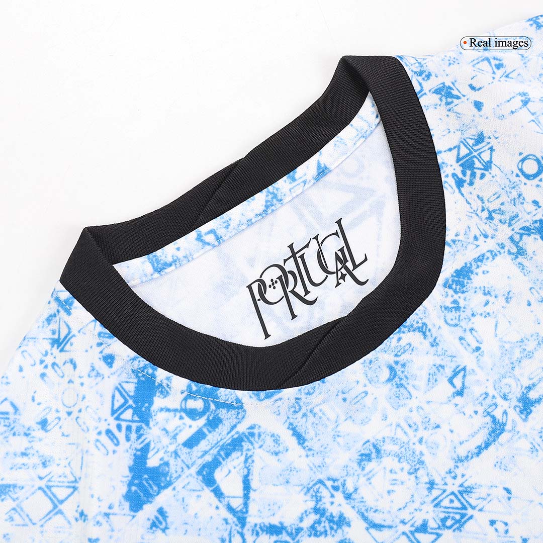 Kid's Portugal Away Jerseys Full Kit Euro 2024(Short+ Shorts+sock) Go Game Wear