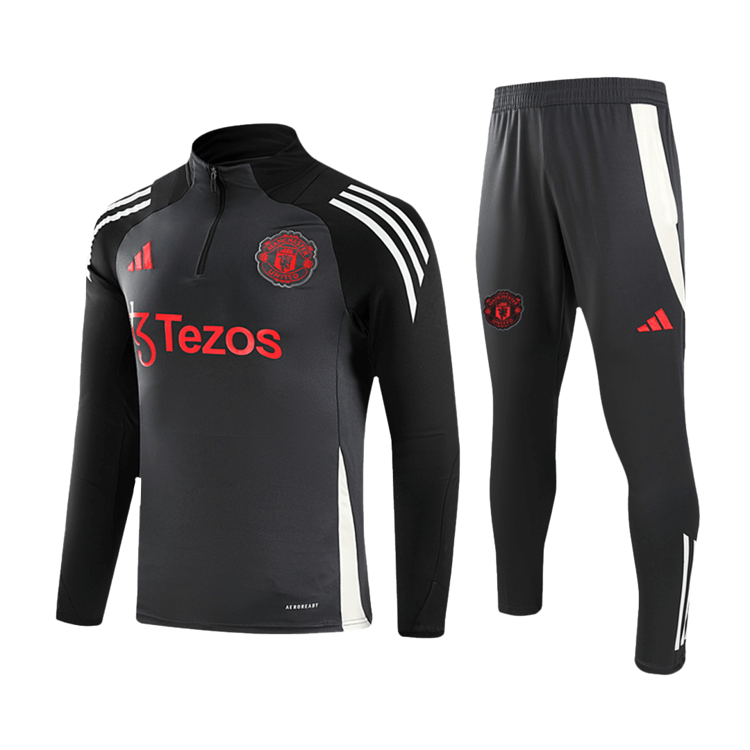 Manchester United 24/25 Tracksuit Set (Zip Up Jacket + Trousers)