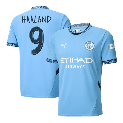 HAALAND #9 Manchester City Home Koszulka piłkarska 2024/25 - UCL