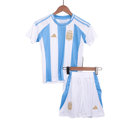 Kid's Argentina Home Jerseys Full Kit 2024