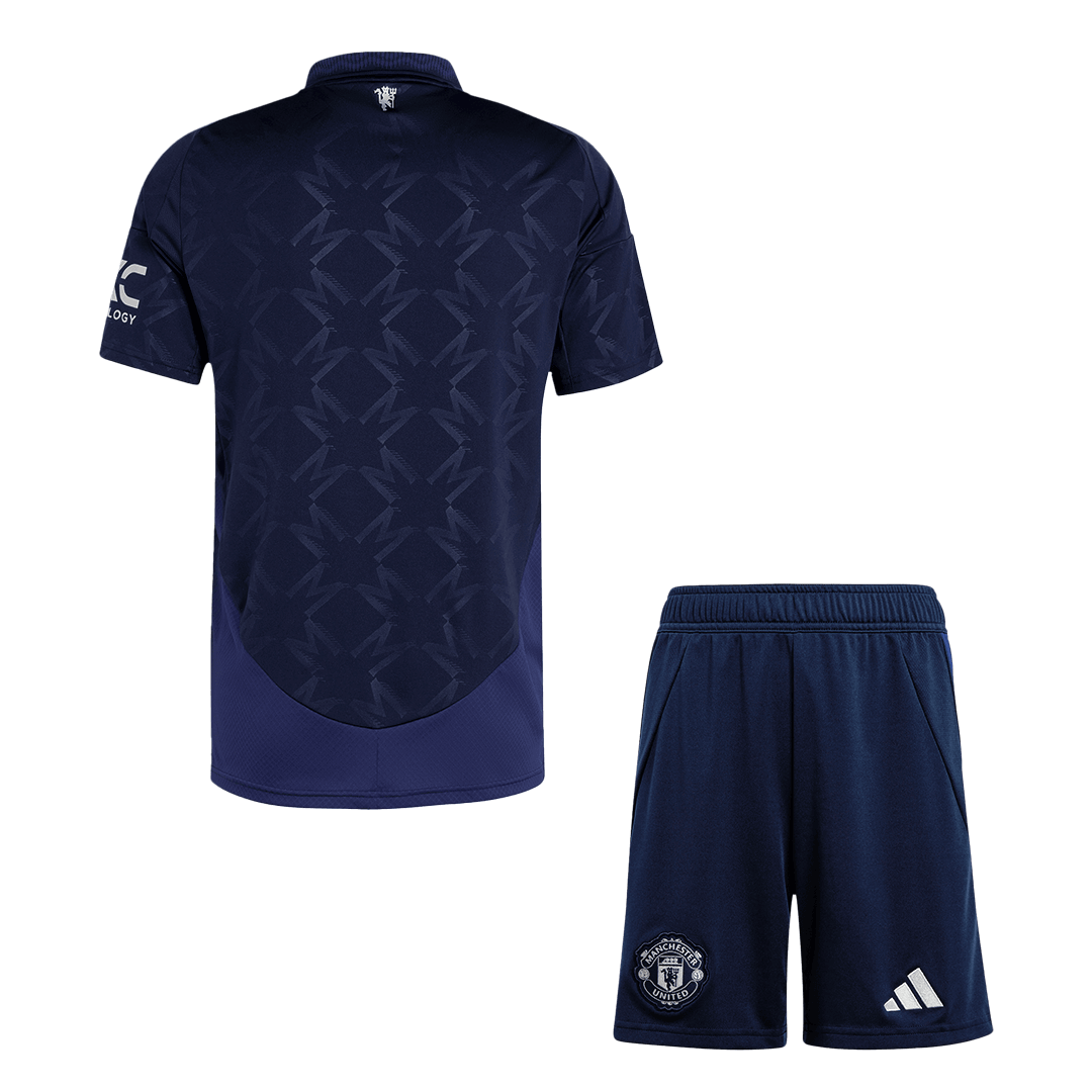 Manchester United Away Men's Kit (Shirt + Shorts) 2024/25