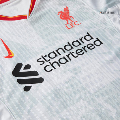 Hochwertiges Liverpool Third Away-Spielerversion 2024/25 Fußballtrikot für Herren