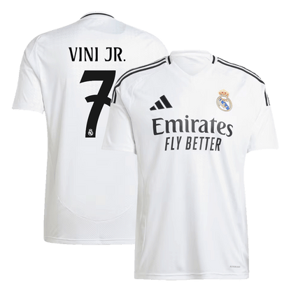 VINI JR. #7 Real Madrid Home Football Shirt 2024/25