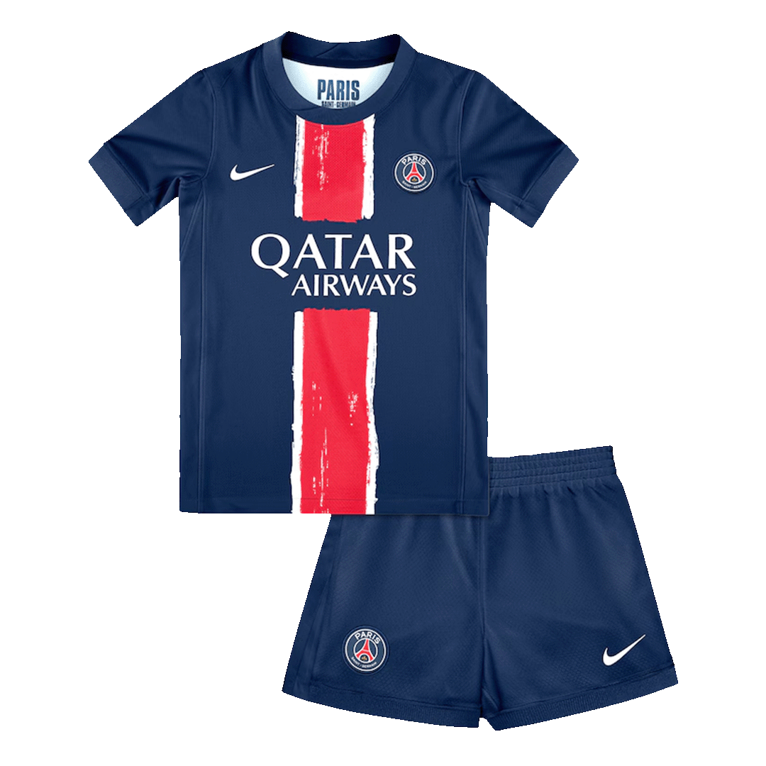 Kid's PSG Home Soccer Jersey Kit(Jersey+Shorts) 2024/25 Top Koszulki Pilka Sklep