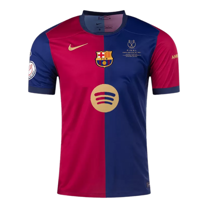 Koszulka piłkarska Barcelona Home 2024/25 - Finał Copa del Rey Top Koszulki Pilka Sklep