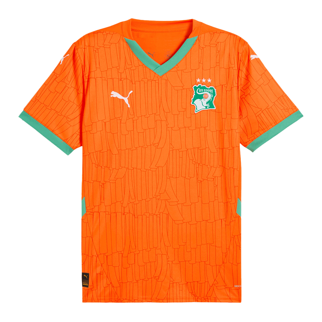 Côte d'Ivoire Home Soccer Jersey 2024/25 Top Koszulki Pilka Sklep