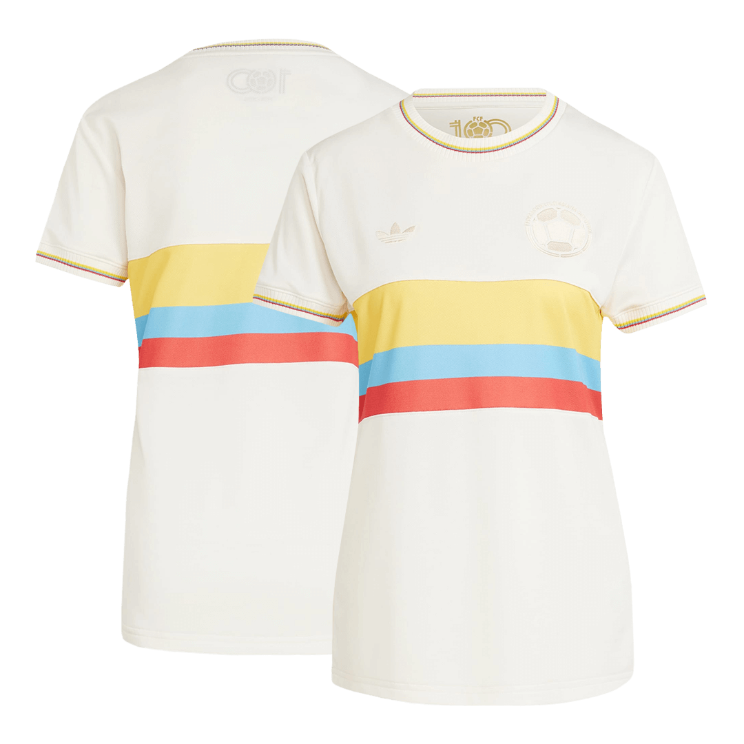 Women's Colombia 100th Anniversary Soccer Jersey 2024
