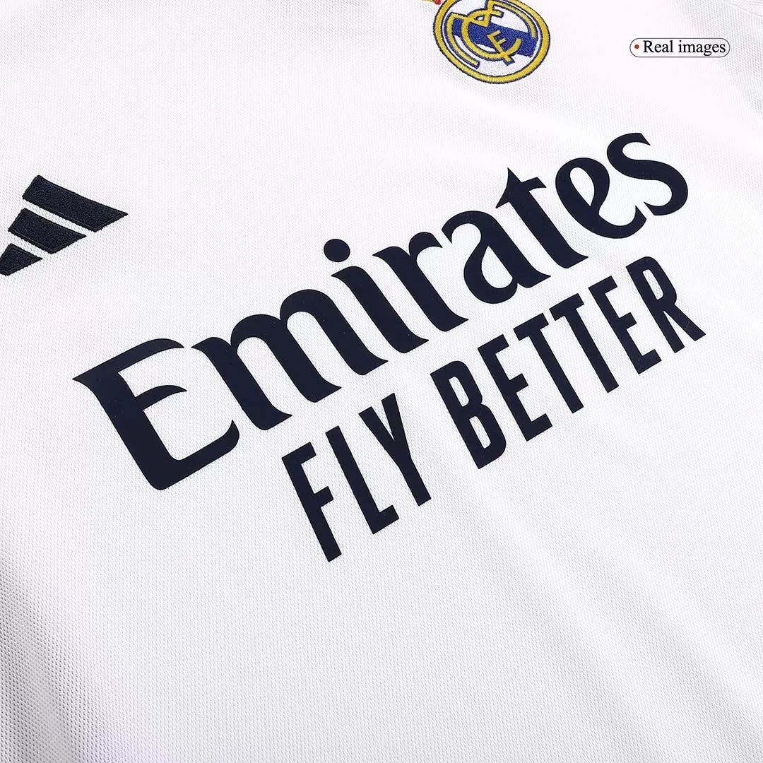 KROOS #8 Real Madrid 2023/24 Football Shirt White - UCL FINAL