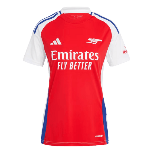 Hochwertiges Arsenal Home-Fußballtrikot für Damen 2024/25