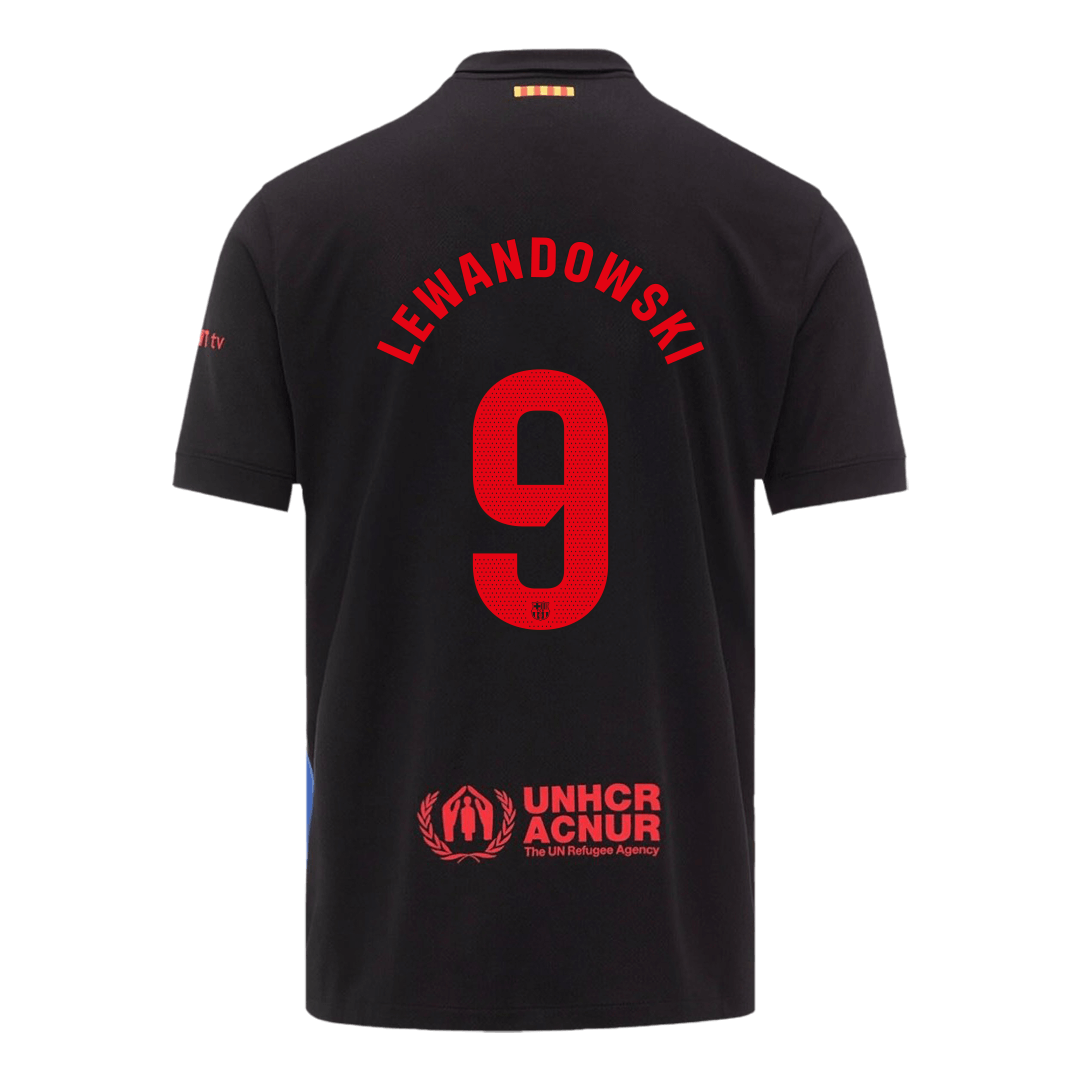 LEWANDOWSKI #9 Barcelona away football jersey 2024/25 Go football World Shop