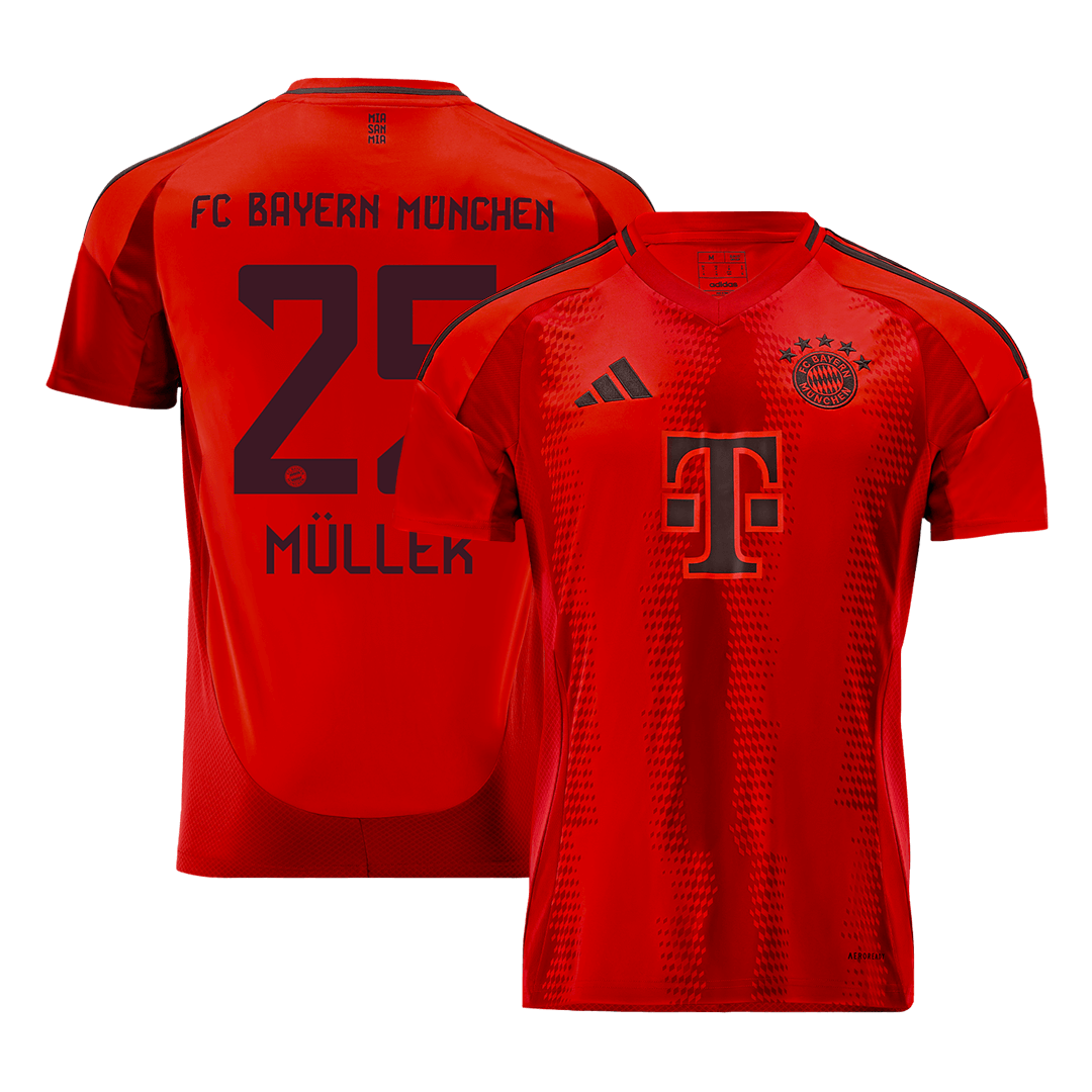 Męska Koszulka Domowa Bayern Munich MÜLLER #25 2024/25