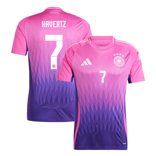 [Super jakość] Męska wyjazdowa tanie koszulki piłkarskie Germany HAVERTZ #7 Euro 2024 Top Soccer World Shop