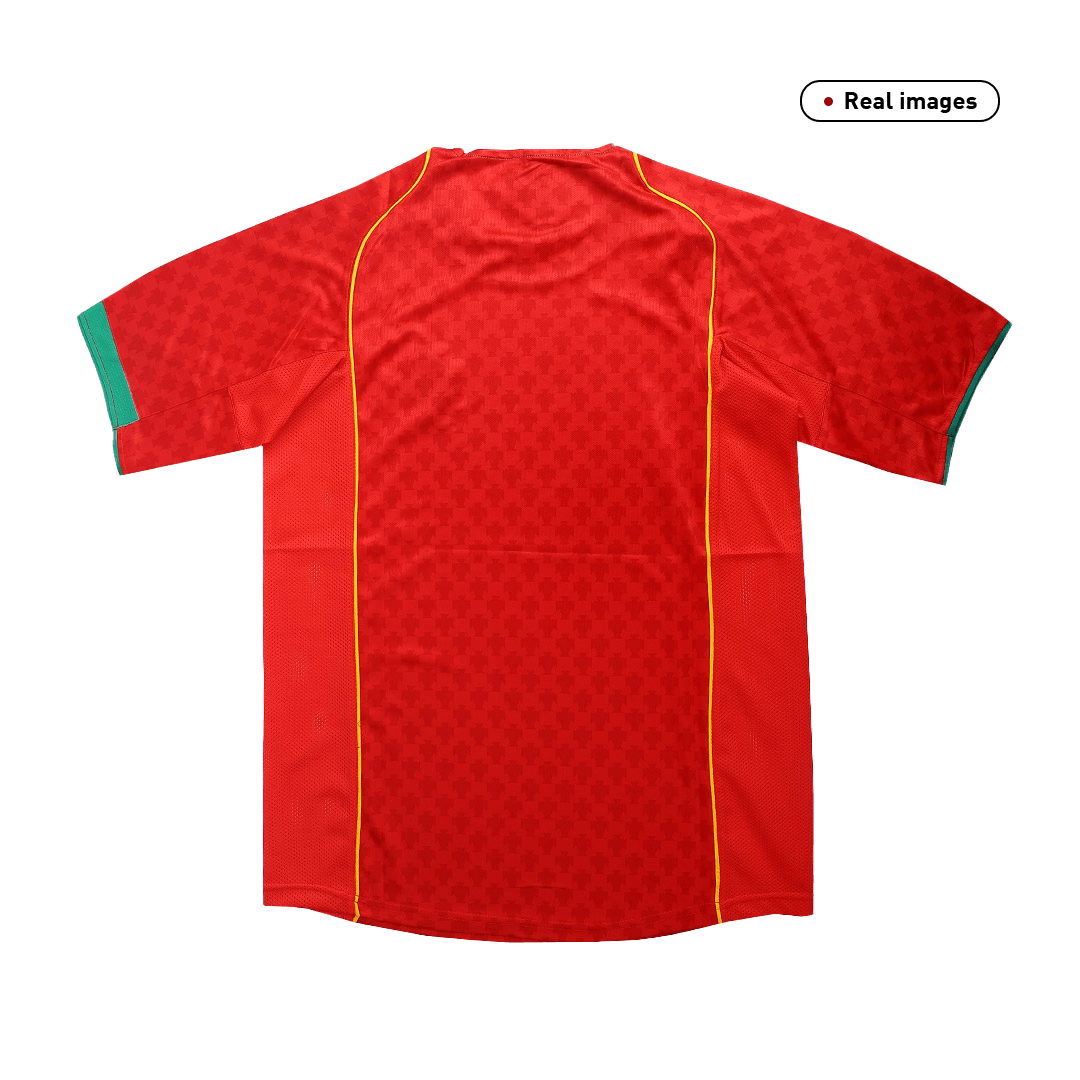 Koszulka piłkarska Portugal, domowa retro 2004 - Finał Euro Top Koszulki Pilka Sklep