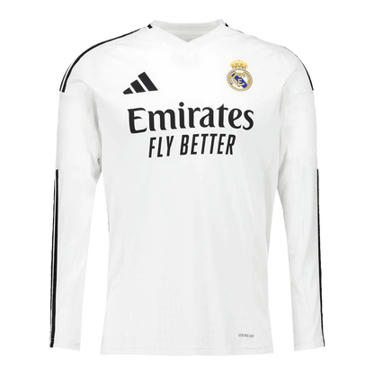 Real Madrid Home Long Sleeve High Quality Football Shirt 2024/25