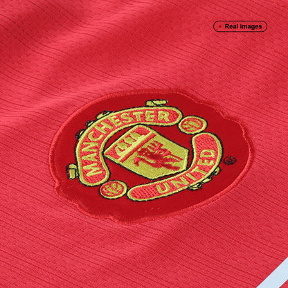 Manchester United Home 2007/08 Men's Retro Football Shirt