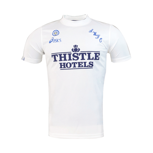 Hochwertiges Leeds United Home Retro 1995/96 Fußballtrikot für Herren