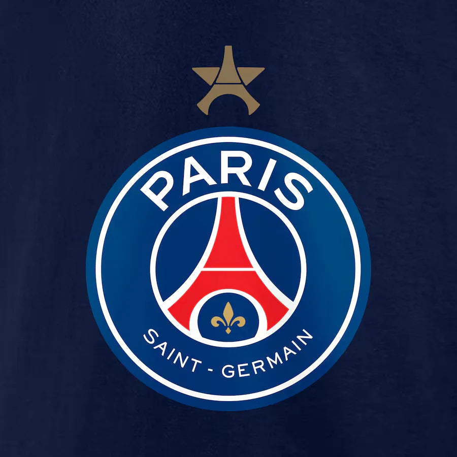 Dziecięcy zestaw piłkarski PSG Home (koszulka + spodenki) 2024/25 Edycja specjalna - Mistrzowie Europy 2025 Top Koszulki Pilka Sklep