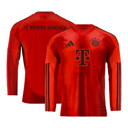 Męska Domowa Koszulka z Długim Rękawem Bayern Munich 2024/25