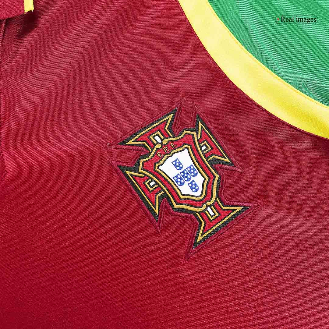 Portugal Domowa Retro Piłkarska Koszulka 1999 Top Koszulki Pilka Sklep
