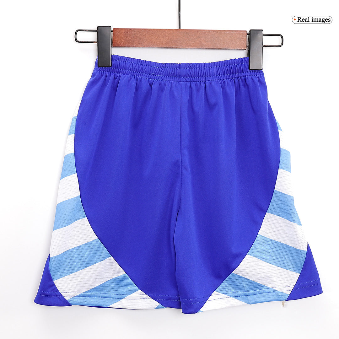 Kid's Argentina Away Jerseys Kit(Jersey+Shorts) 2024 Top Koszulki Pilka Sklep
