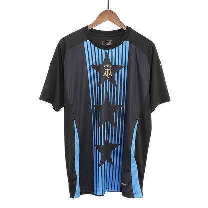 Men's Argentina Pre-Match Soccer Jersey Copa América 2024 Top Koszulki Pilka Sklep