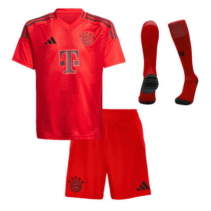 Bayern München 2024/25 Heimtrikot für Kinder (Trikot + Shorts + Socken)