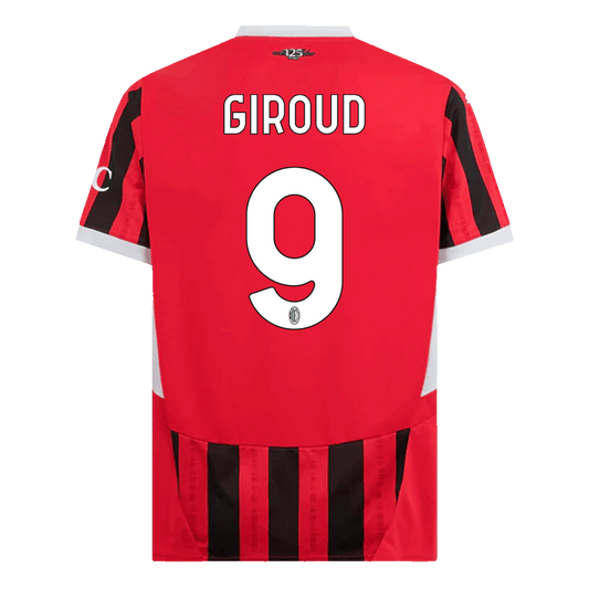 GIROUD #9 AC Milan 2024/25 Men's Home Shirt