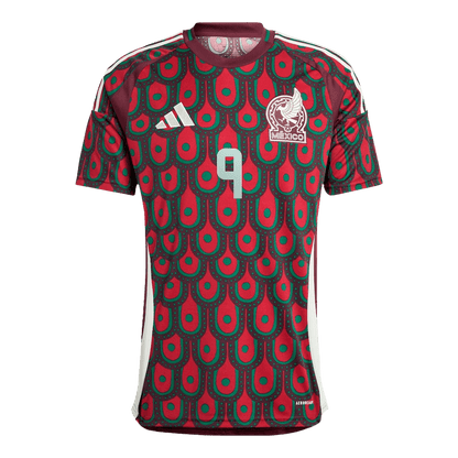 Men's Mexico RAÚL #9 Home Soccer Jersey Copa América 2024