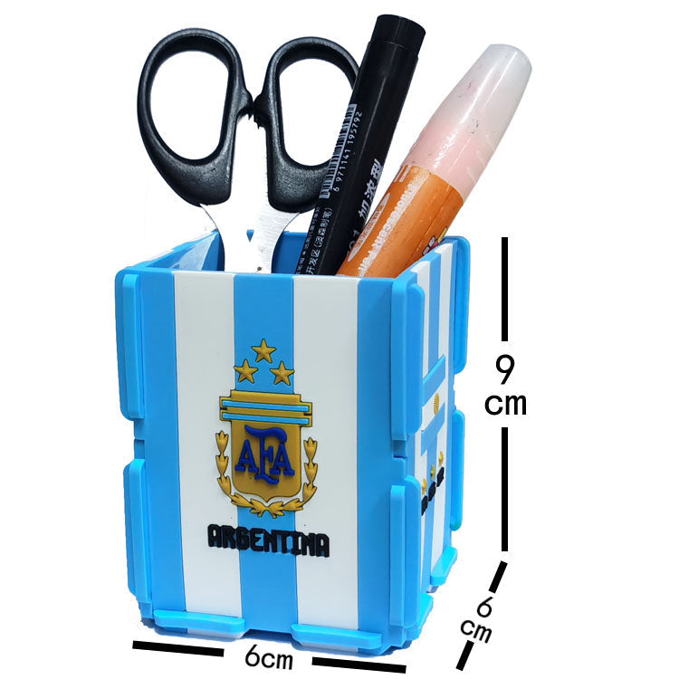 Soccer Fan Pen Holder Desk Organizer - Sports Memorabilia Top Koszulki Pilka Sklep