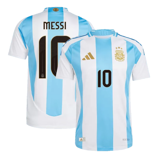 Wersja gracza MESSI #10 Koszulka piłkarska Argentina 2024 Top Koszulki Pilka Sklep