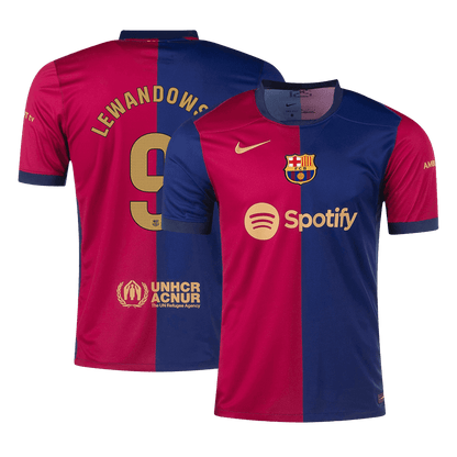 Barcelona Home Jersey 2024/25 LEWANDOWSKI #9