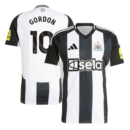 Men's High Quality GORDON #10 Newcastle United Home 2024/25 Football Shirt