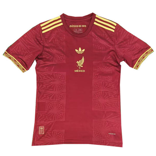 Mexico Gold Cup Red Soccer Jersey 2025/26 Top Koszulki Pilka Sklep