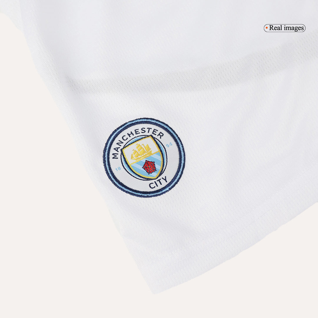 Manchester City Heim-Fußballset (Trikots + Shorts) 2024/25