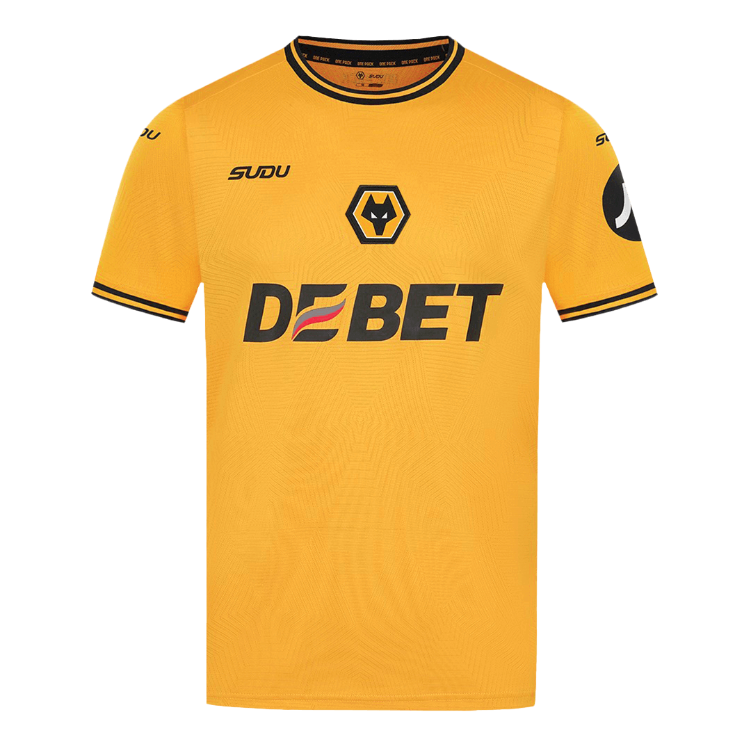 Wolverhampton Wanderers Home  Soccer Jersey 2024/25 Top Soccer Jerseys Store