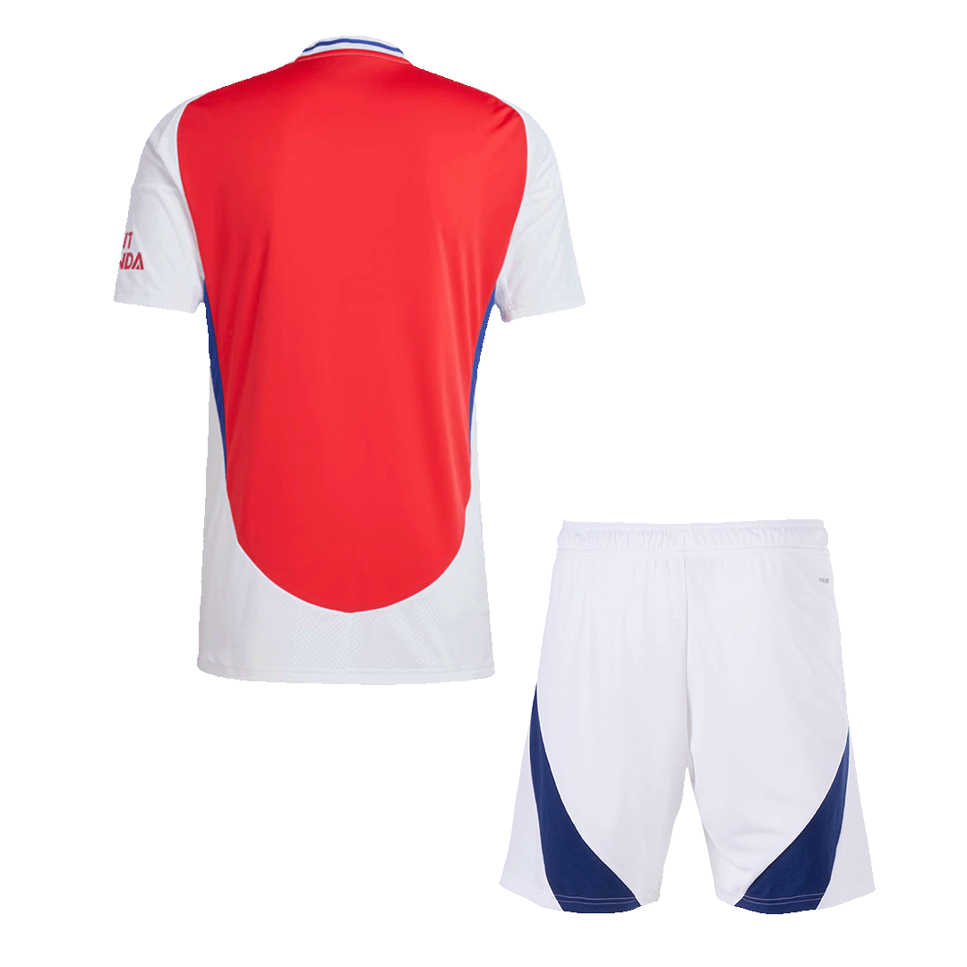 Hochwertiges Arsenal-Heimfußballset (Trikot + Shorts) für Herren 2024/25