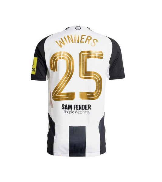 Player Version 24/25 Newcastle United Men's Carabao Cup 2025 Winners Soccer Jersey