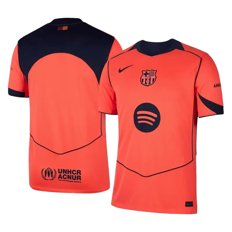 Barcelona Third Away Soccer Jersey 2025/26- Spotify Logo Without Text Top Koszulki Pilka Sklep