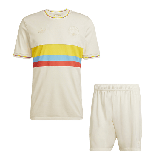 Colombia  Soccer Jersey Kit(Jersey+Shorts) 2024 - 100th Anniversary Top Soccer Jerseys Store