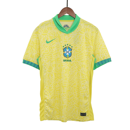 [Super Quailty] Men's Brazil Home Jersey (Jersey+Shorts) Kit Copa América 2024