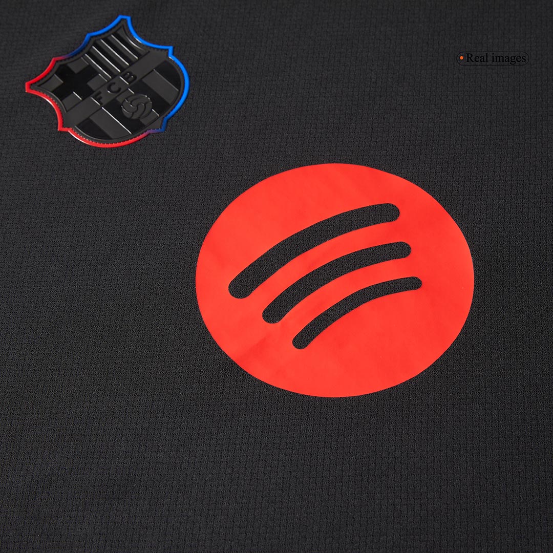 Barcelona Away Jersey 2024/25 - Spotify Logo Without Text