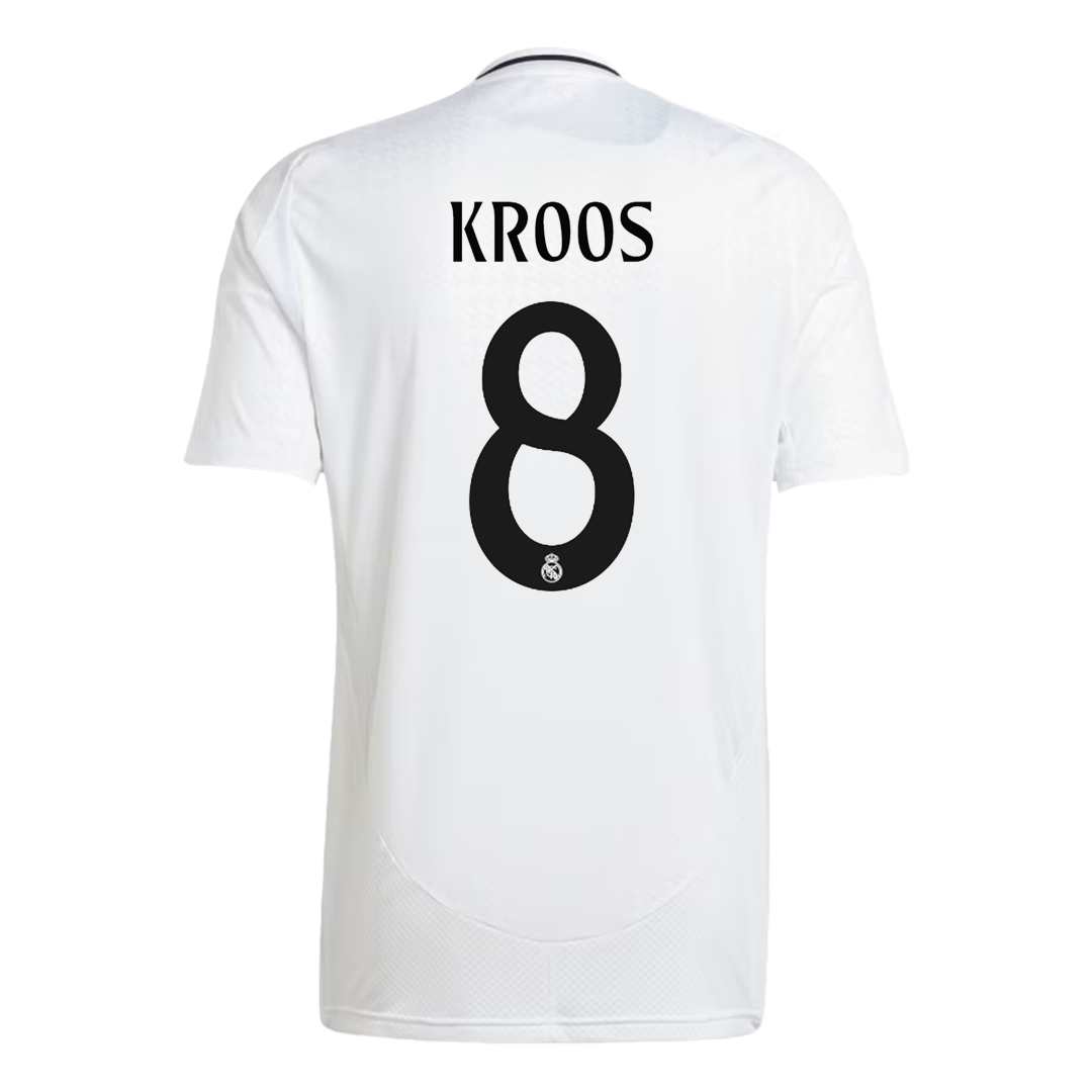 KROOS #8 Real Madrid Home Football Shirt 2024/25