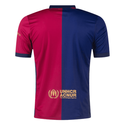 Męska koszulka piłkarska Barcelona Home 2024/25 - 125th Anniversary (Spotify Logo Without Text)