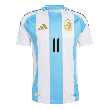 Argentina DI MARIA #11 Home Match Jersey Copa América 2024 Top Koszulki Pilka Sklep