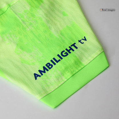 Player Version LEWANDOWSKI #9 Barcelona Third Away  Soccer Jersey 2024/25- UCL?Spotify Logo Without Text? Top Soccer Jerseys Store